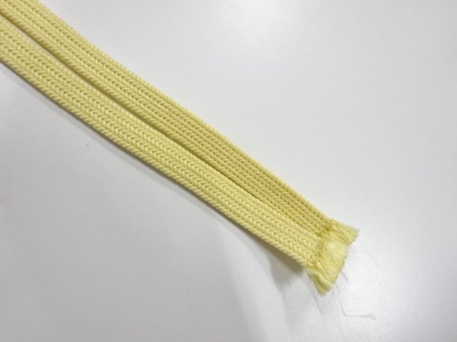  アンティーク　正絹　帯留め用　手組三分紐